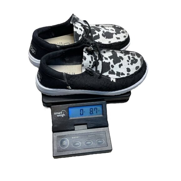 Hey Dude Wendy Boho Cow Wild Size 6 Shoes Cloud Slip On Sneakers - Picture 7 of 7